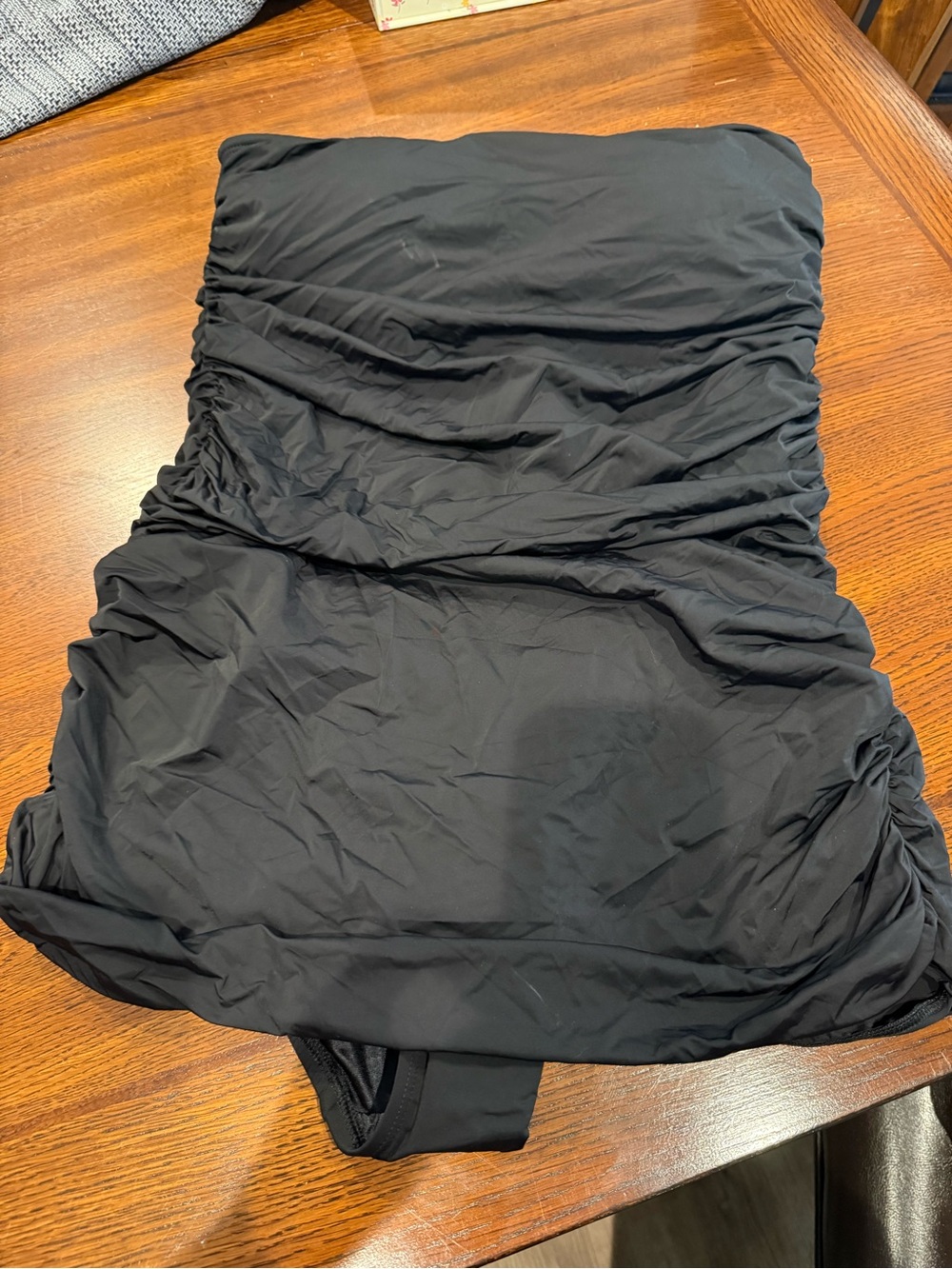 Victoria Secret strapless Ruched Swimsuit